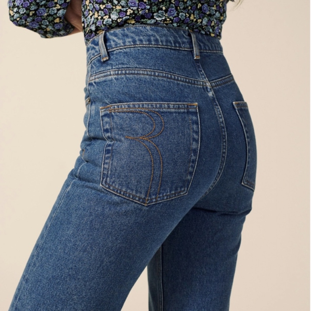 Rouje Marais Jeans in Uni Indigo Original